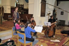 Concertato recording at St. Paul's, New Southgate, London